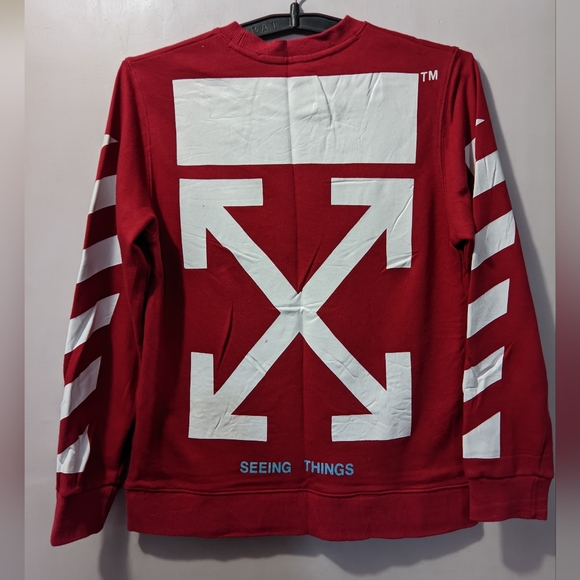 Off white sweatshirt ♥️ size m - Picture 2 of 11